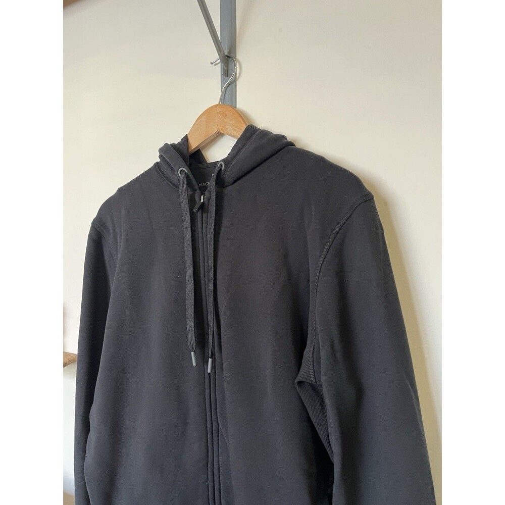 Mack Weldon Black Ace Micro Brushed French Terry Full Zip Hoodie Size Small - Picture 4 of 8
